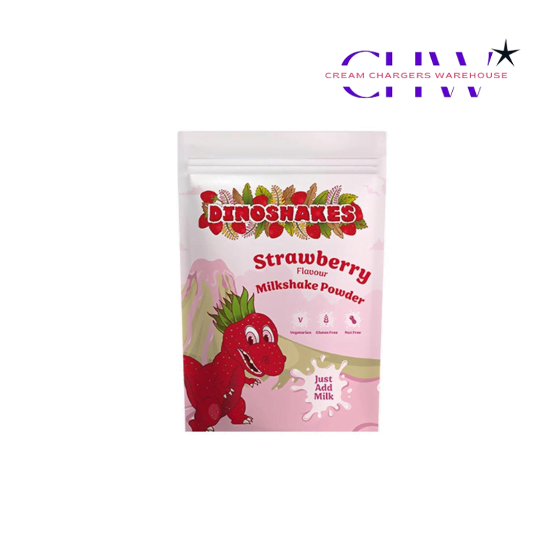 Milkshake Powder Dinoshakes Strawberry 1kg Bag